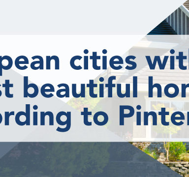 European cities with the most beautiful homes, according to Pinterest.
